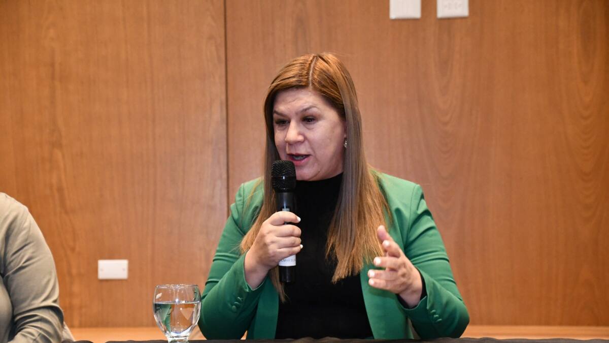 Gloria Ruiz, vicegobernadora de Neuquén. Foto: x @LegislaturaNqn