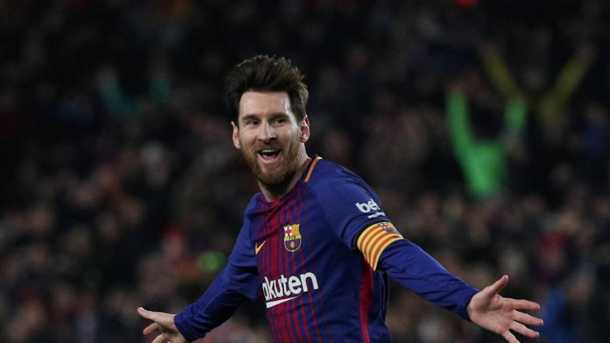 Gol de Messi en el Barcelona (Reuters)