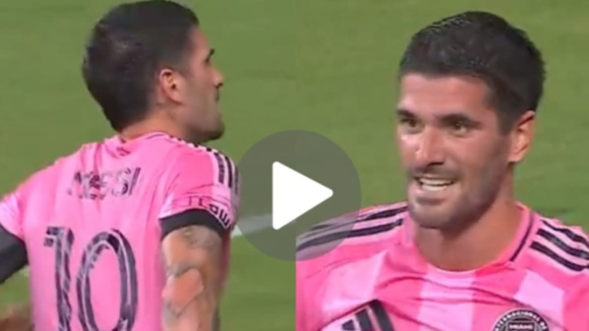 Video emotivo: Rodrigo De Paul convirtió un gol para Inter Miami y se lo dedicó a Lionel Messi tras la muerte de su papá