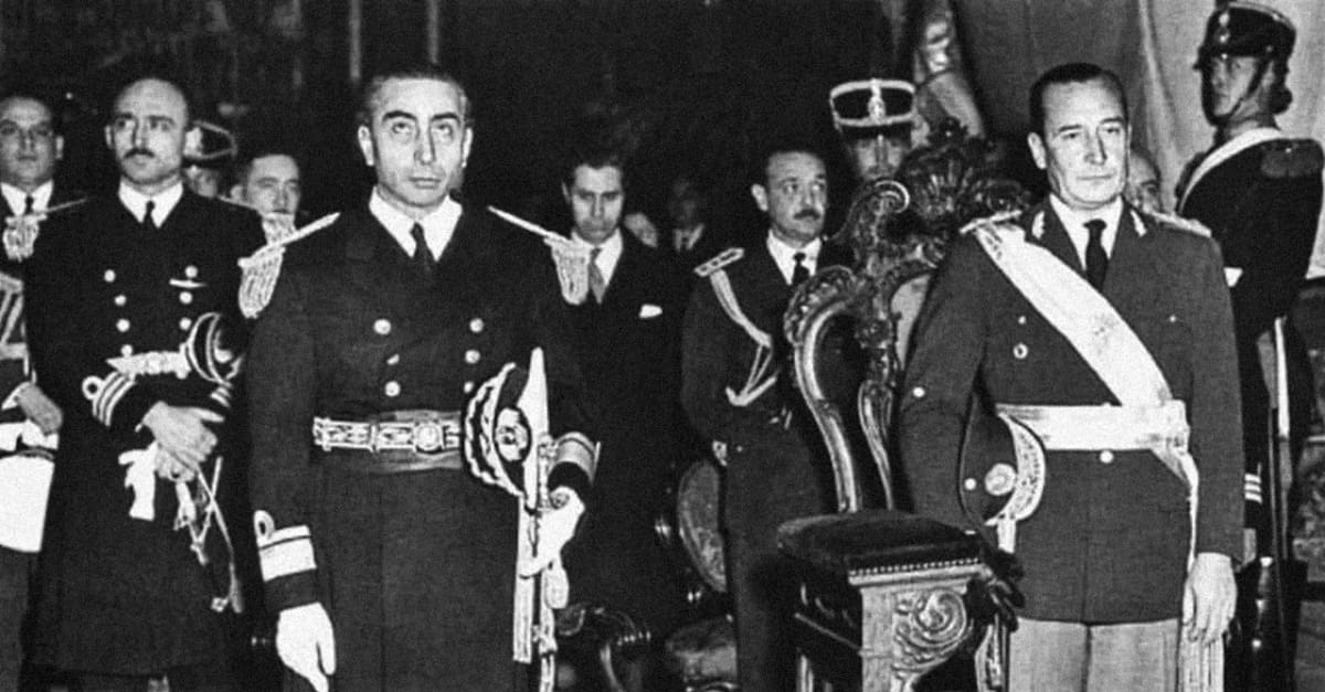 Golpe de Estado contra Juan Domingo Perón. Foto: Archivo General de la Nación.