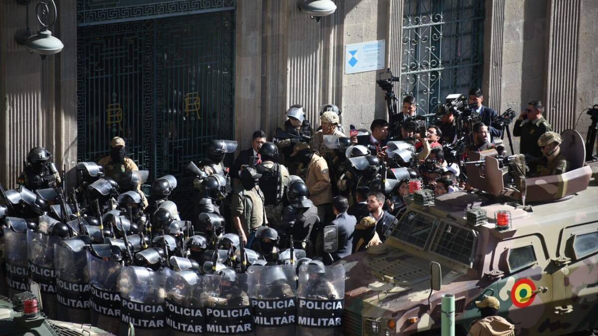 Golpe de Estado de Bolivia. Foto X.