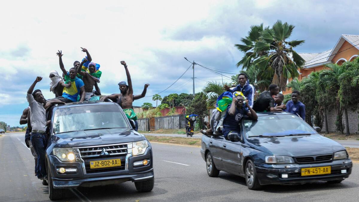 Golpe de Estado en Gabón. Foto: EFE