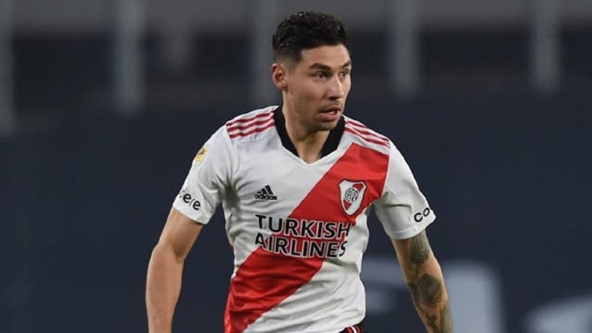 Gonzalo Montiel en River. Foto: Instagram @gonzalo_montiel29