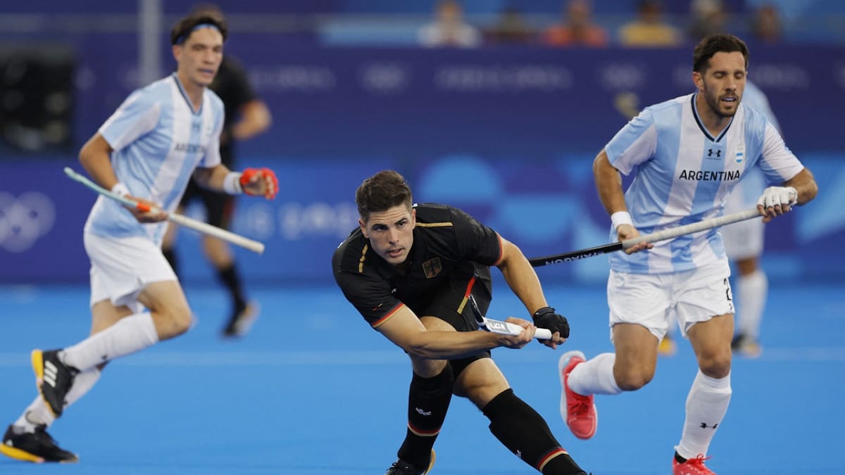 Gonzalo Peillat vs. Los Leones; París 2024. Foto: Reuters.