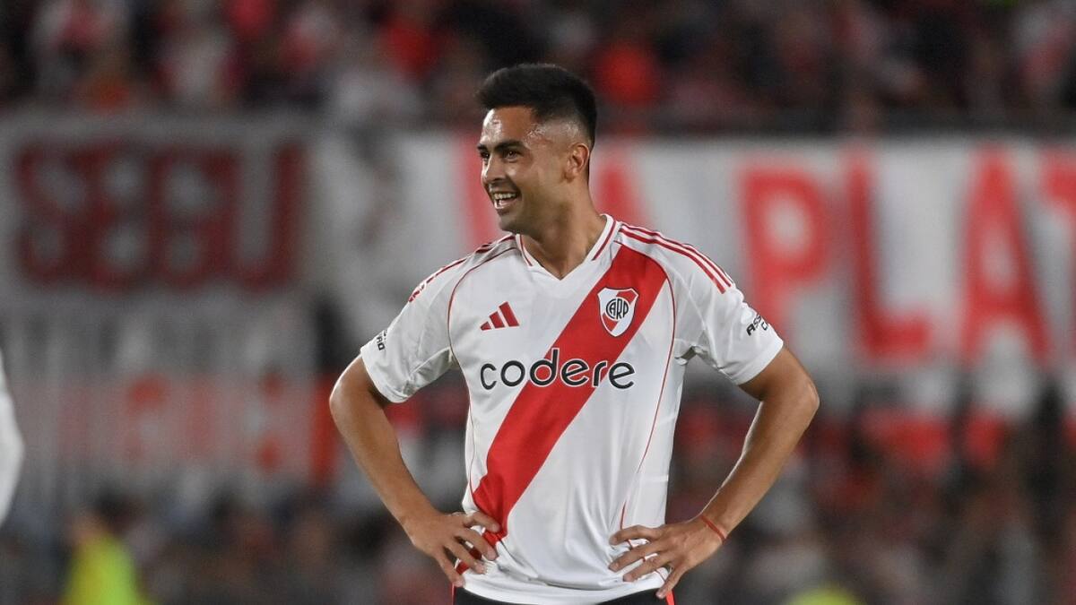 Gonzalo "Pity" Martínez renovará su contrato en River. Foto: X @RiverPlate.