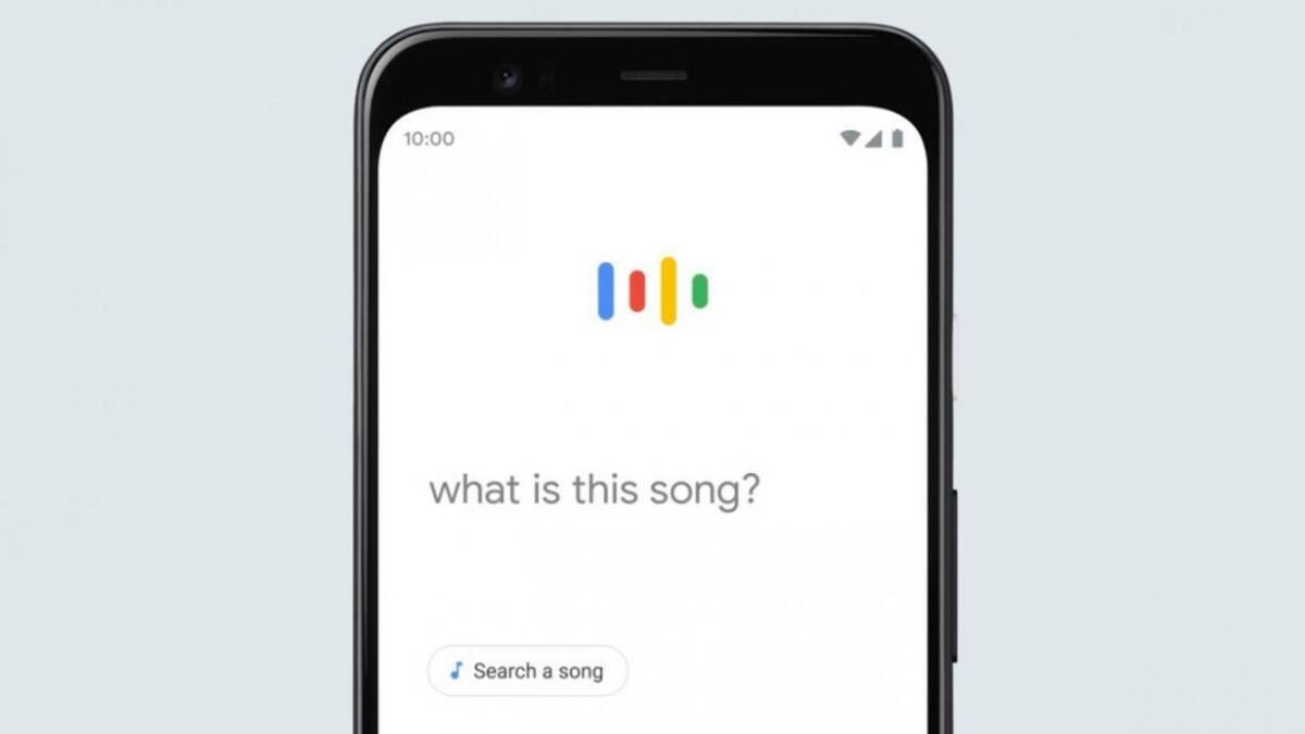 Google función tarareo de canción