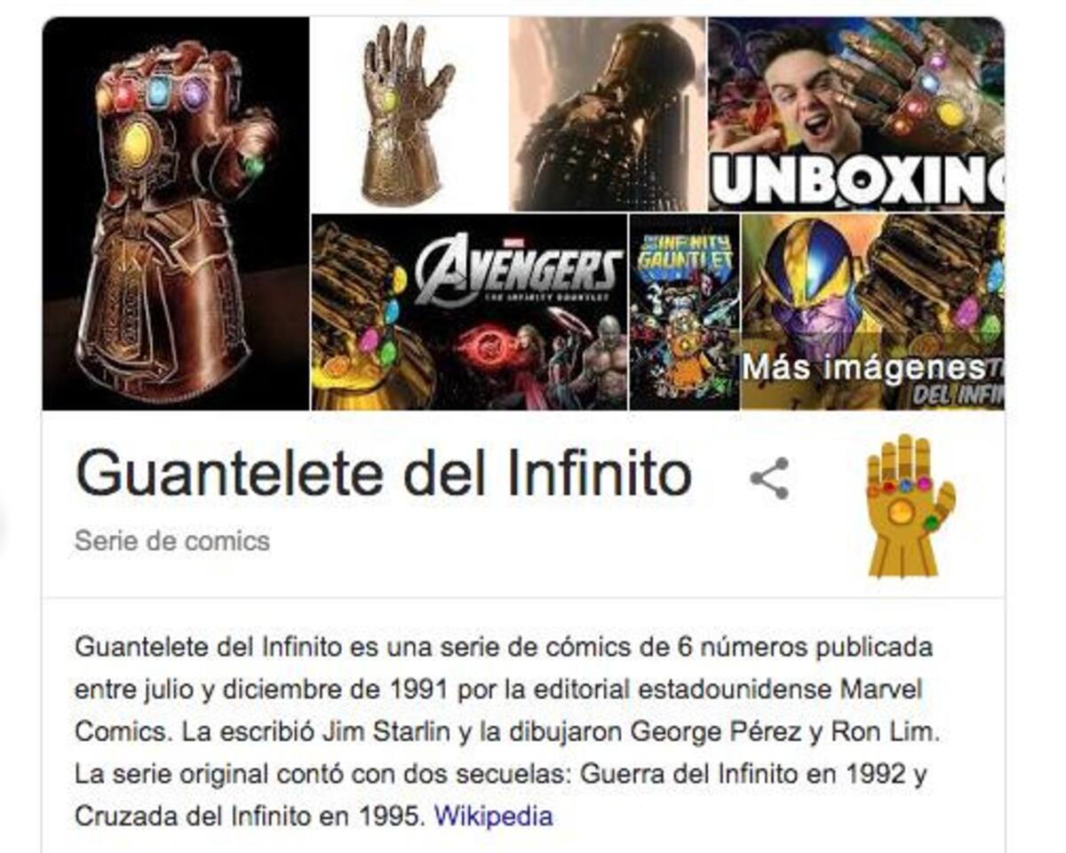 Google permite que Thanos se apodere de tu buscador