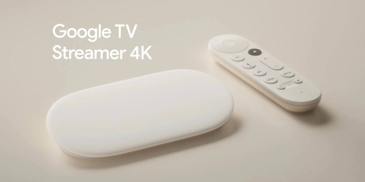 Google TV Streamer. Fuente: Google.