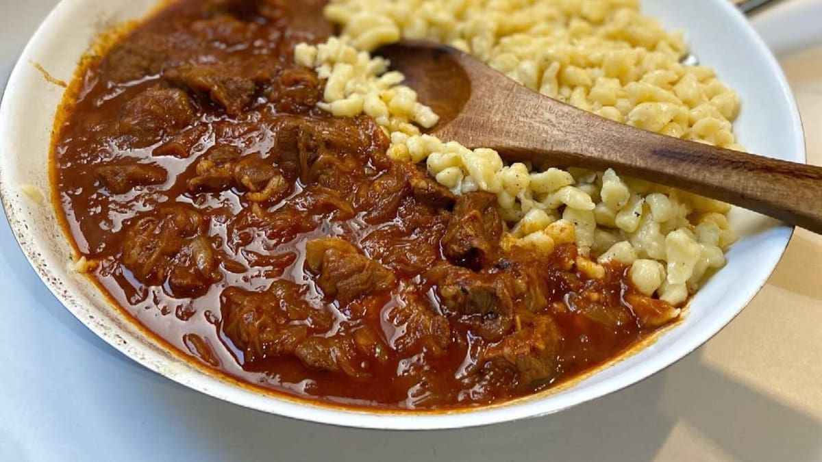 La pasta ideal para acompañar carnes.