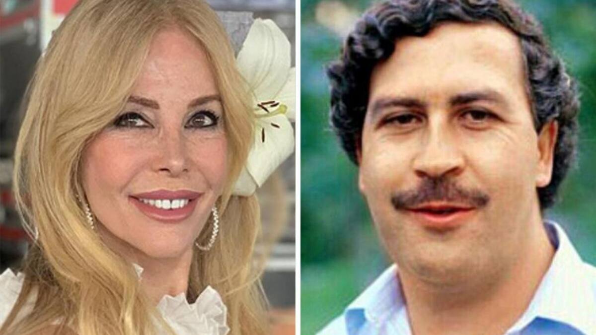 Graciela Alfano y Pablo Escobar
