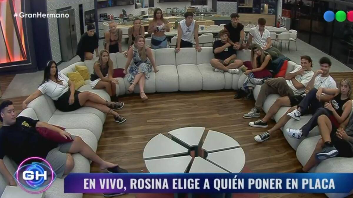 Gran Hermano. Foto: Captura Telefe.