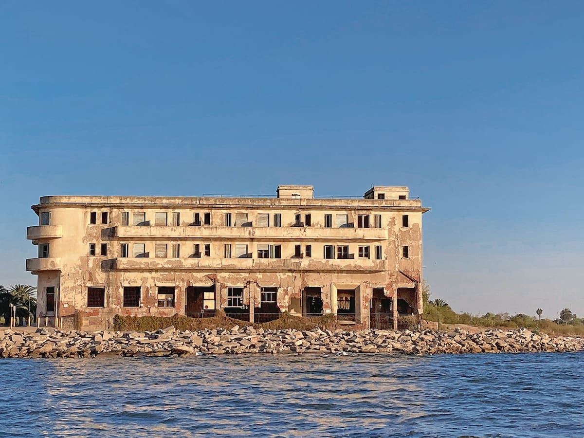 Gran Hotel Viena de Miramar de Ansenuza. Foto: Pato Daniele