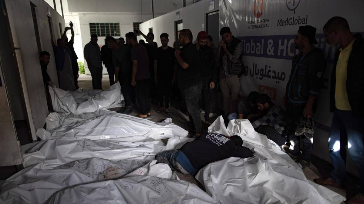 Graves ataques en Rafah, Gaza. Foto:EFE