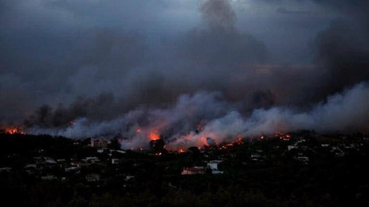 Grecia - incendio