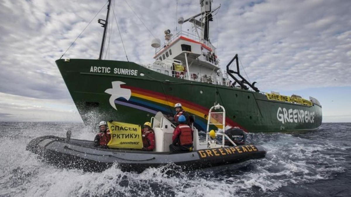 Greenpeace, organización. Foto: Reuters