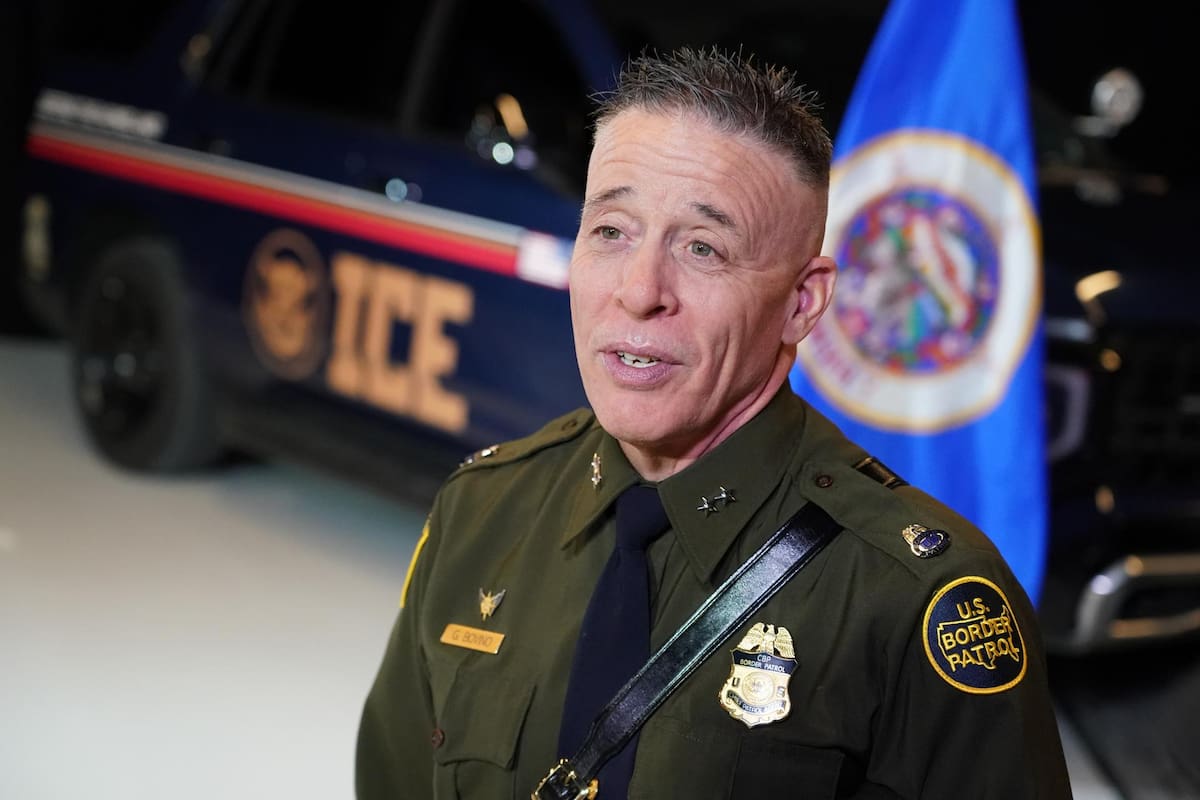 Gregory Bovino, comandante general del ICE de EEUU.