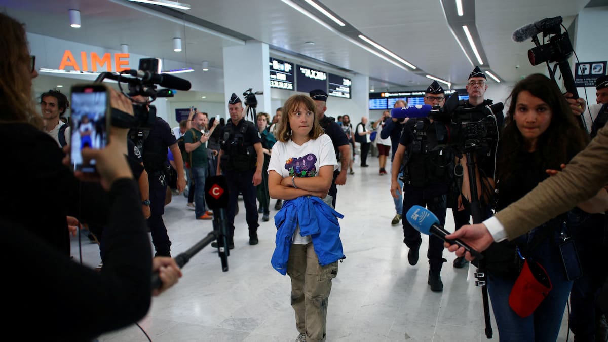 Greta Thunberg fue deportada de Israel y volvió a pelearse con Donald Trump