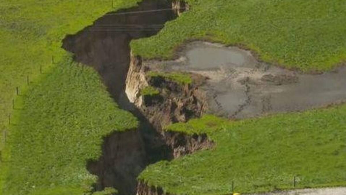 Grieta - Nueva Zelanda