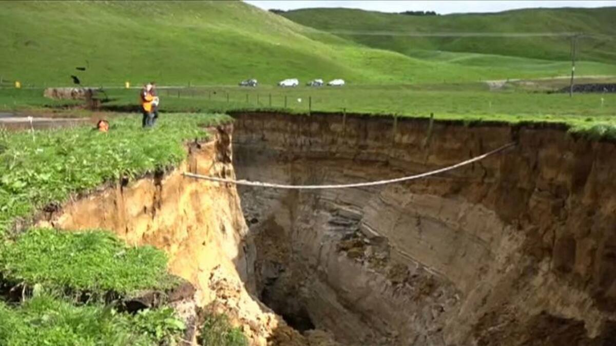 Grieta - Nueva Zelanda