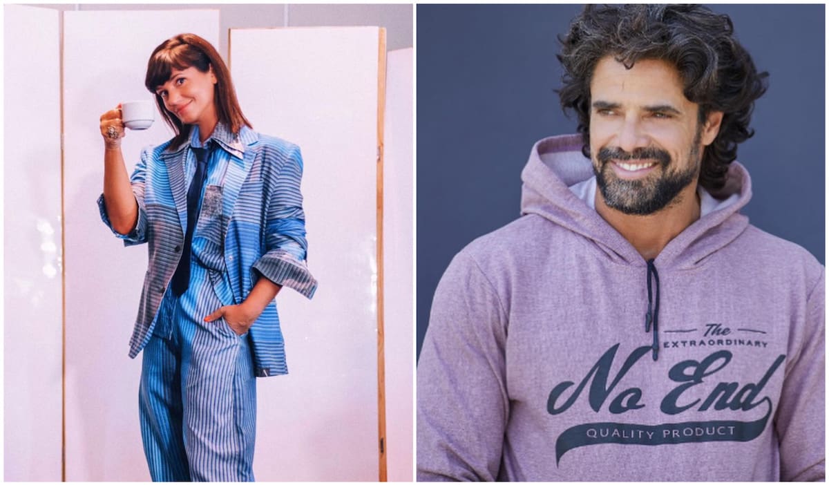 Griselda Siciliani y Luciano Castro. Fotos: Instagram.