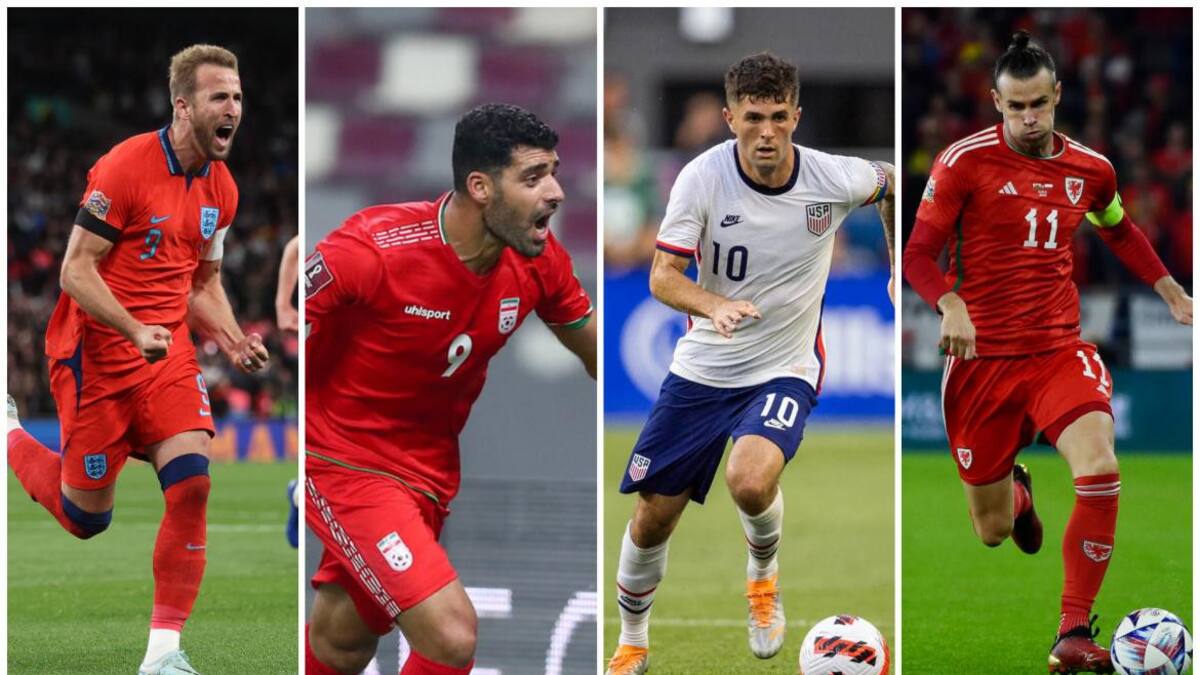 Grupo B - Mundial Qatar 2022. Fotos: REUTERS