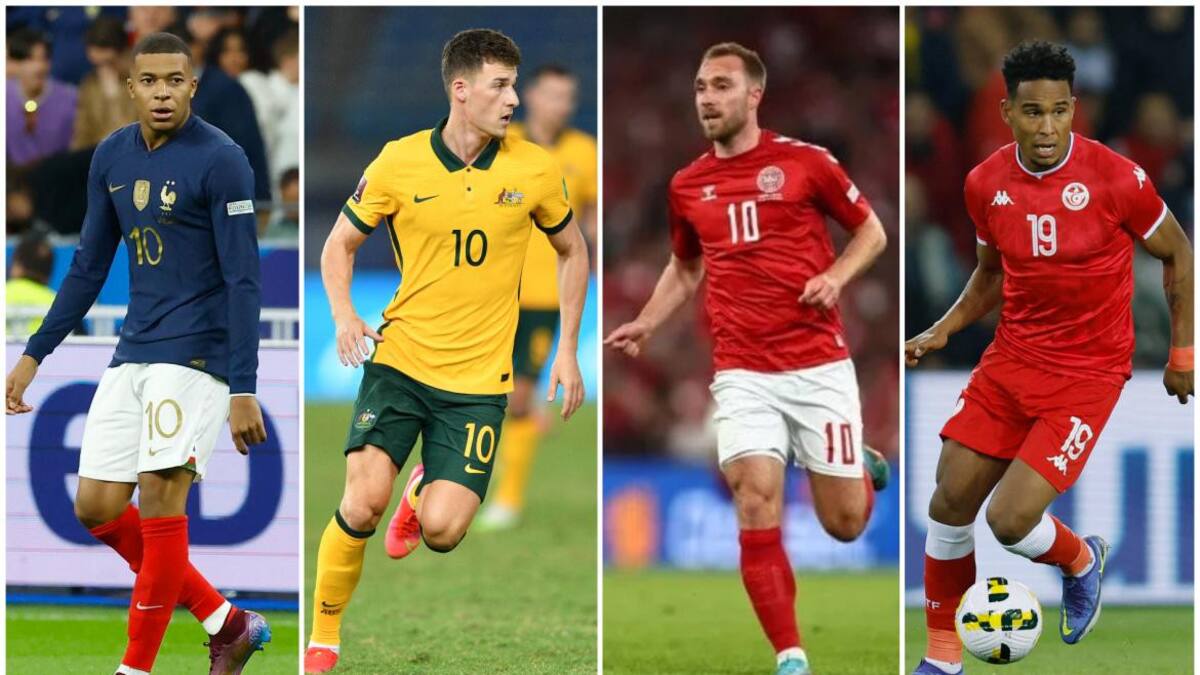Grupo D - Mundial Qatar 2022. Fotos: REUTERS - EFE