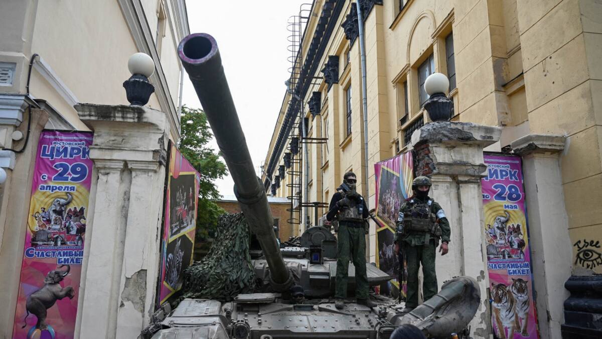 Grupo Wagner, guerra entre Rusia y Ucrania. Foto: NA.