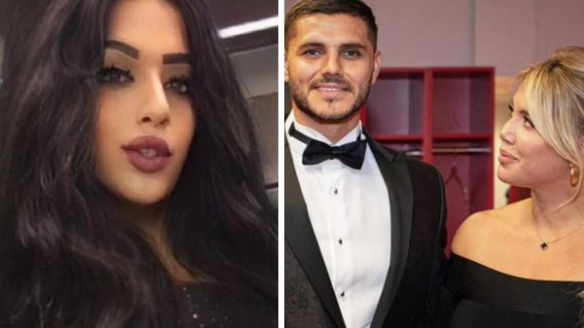 Guendalina Rodríguez, supuesta amante de Icardi. Foto: instagram/guendalinarodriguez_ y @mauroicardi