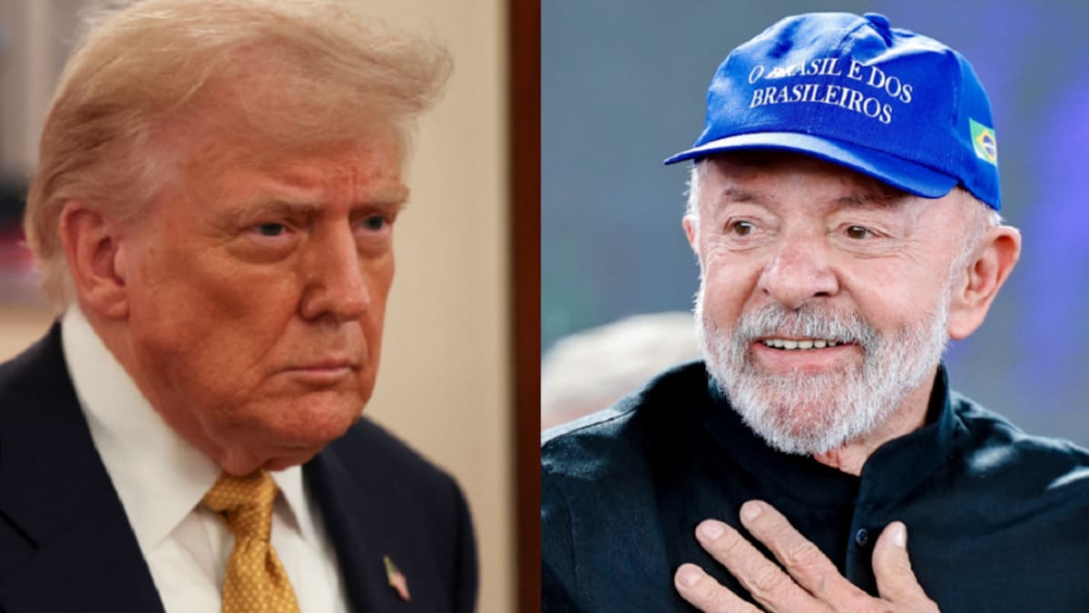Guerra comercial entre Donald Trump y Lula da Silva