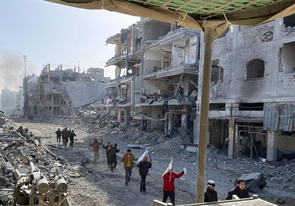 Guerra en Gaza. Foto: EFE