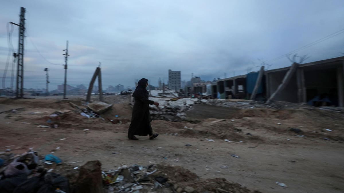 Guerra en Gaza. Foto: EFE