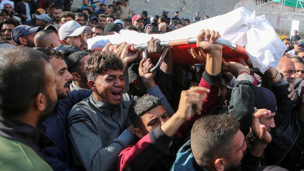 Guerra en Gaza. Foto: Reuters