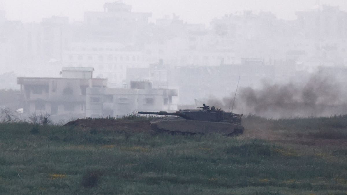 Guerra en Gaza. Foto: REUTERS/Amir Cohen.