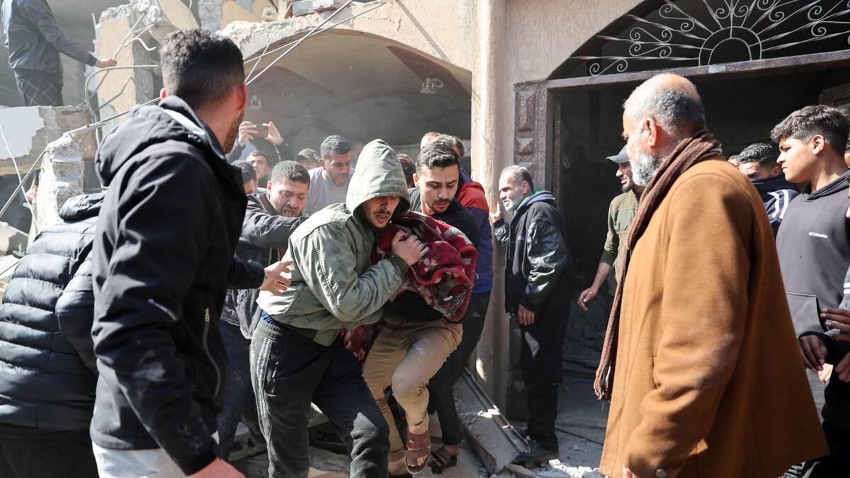 Guerra en Medio Oriente. Foto: Reuters.