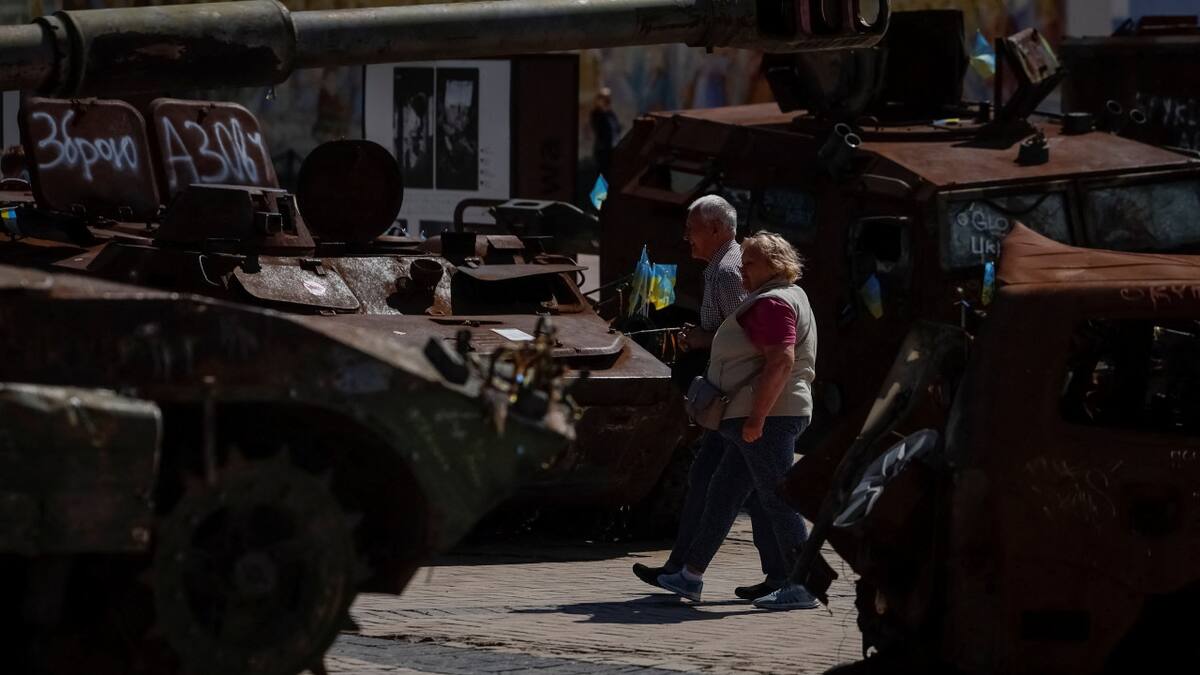 Guerra en Ucrania. Foto: Reuters.