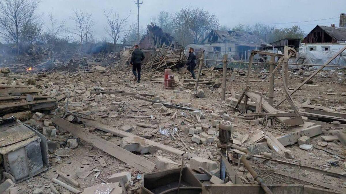 Destrucción de zonas civiles tras bombardeo. Foto: Reuters.