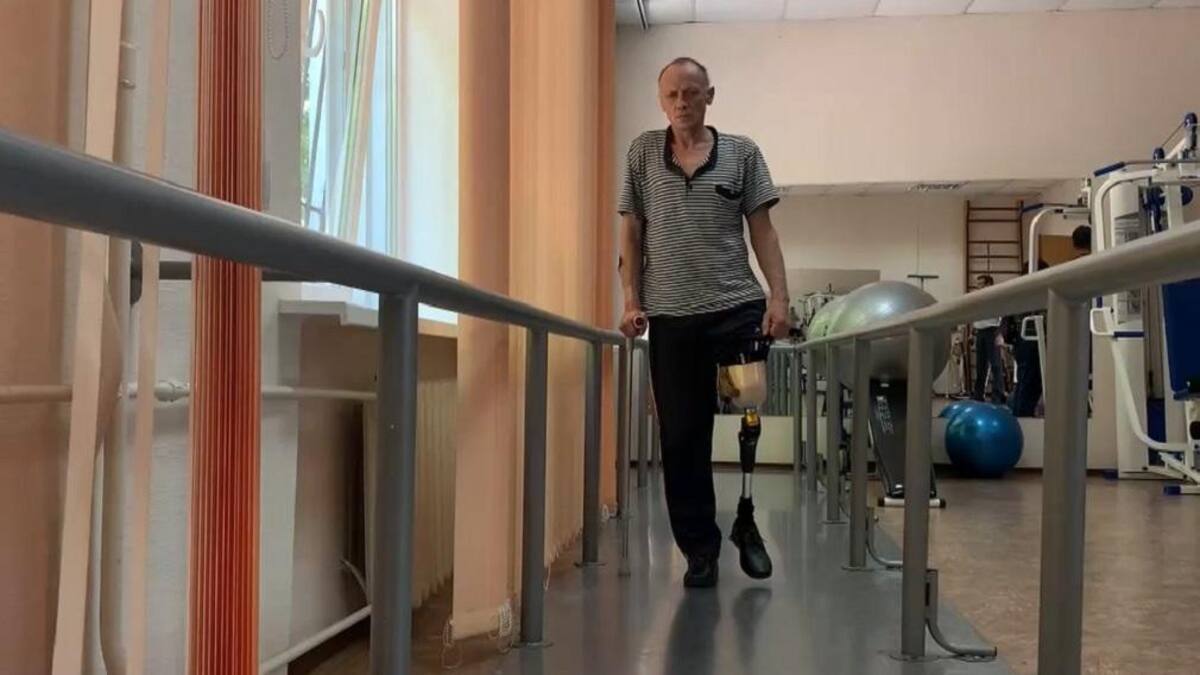 Guerra Rusia-Ucrania, prótesis para heridos, EFE