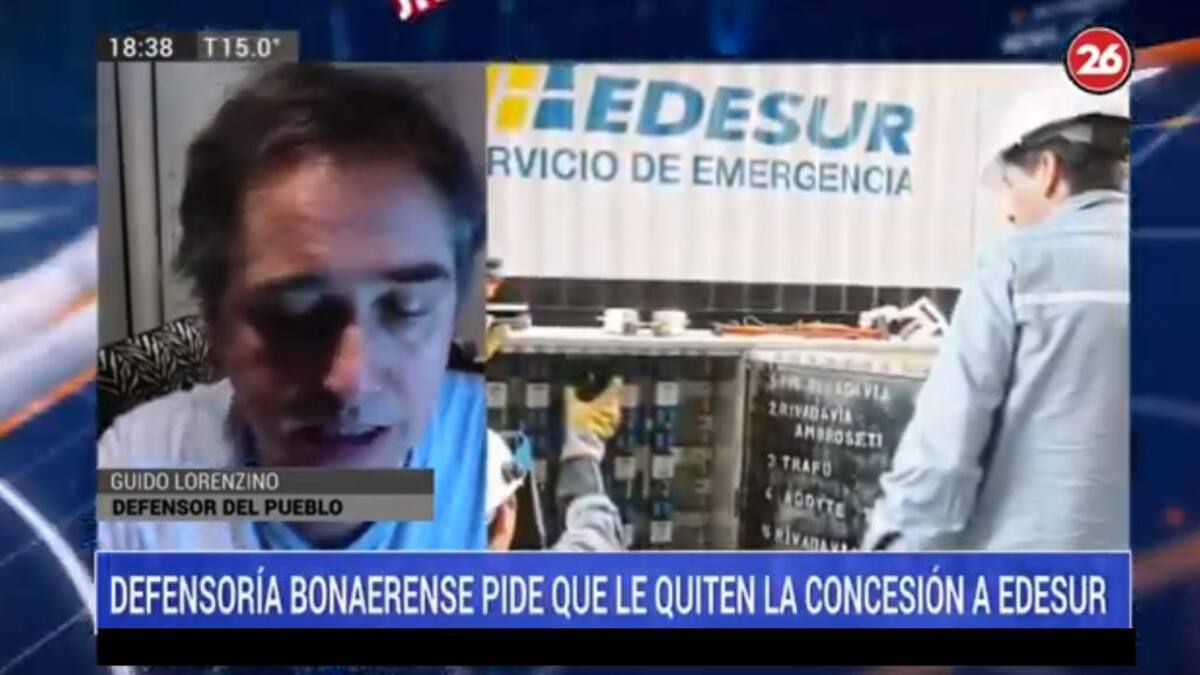 Guido Lorenzino, Defensor del Pueblo de la Provincia, Canal 26
