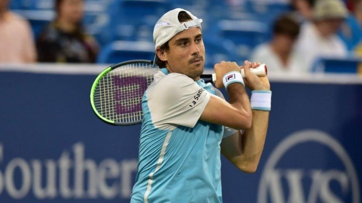 Guido Pella en el Masters 1000 de Cincinnati