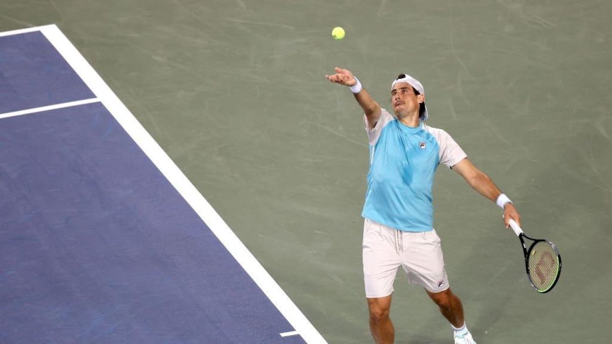 Guido Pella en el Masters 1000 de Cincinnati