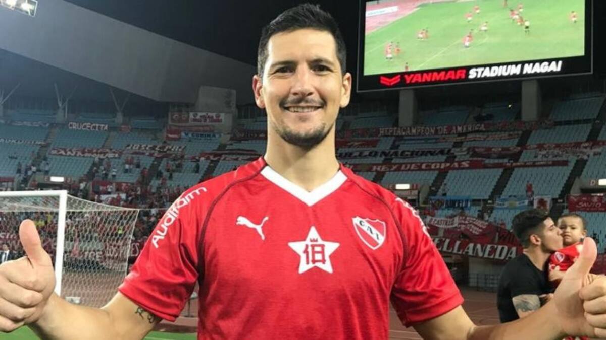 Guillermo Burdisso en Independiente. Foto: NA.