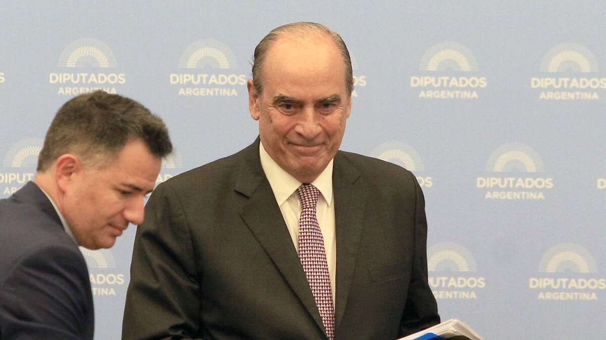 Guillermo Francos, ministro del Interior. Foto: NA.