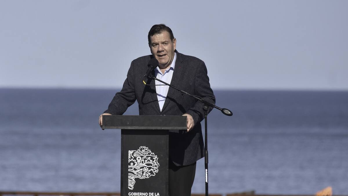 Guillermo Montenegro, intendente de General Pueyrredón. Foto: NA/José Scalzo.