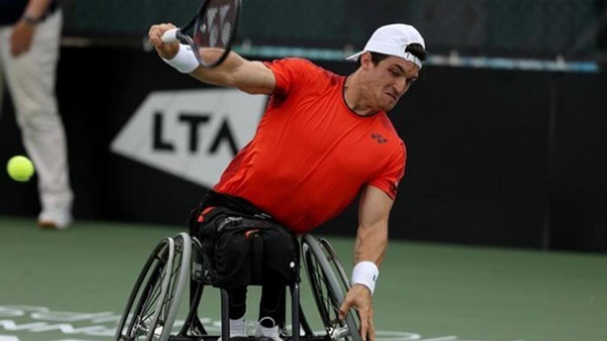 Gustavo Fernández en el US Open, REUTERS