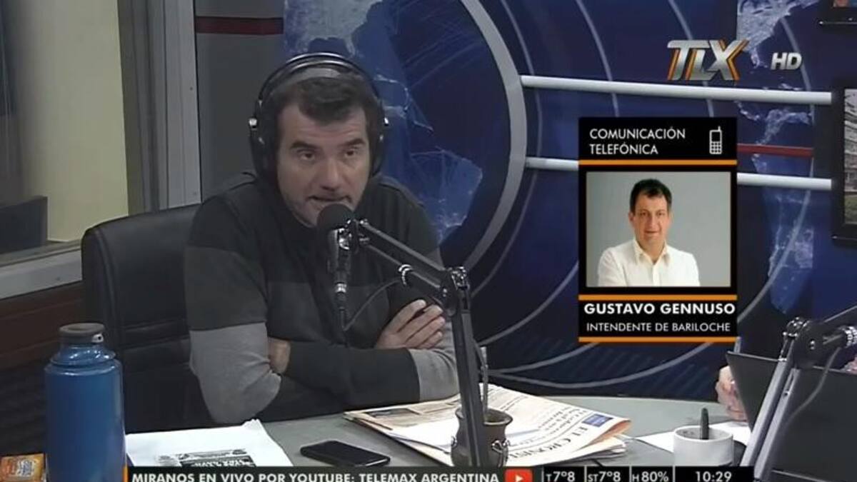 Gustavo Gennuso, intendente de Bariloche (Radio Latina)