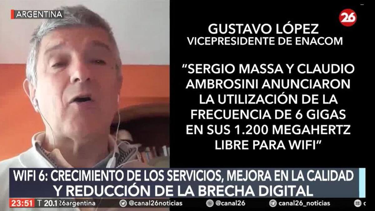 Gustavo López, WiFi 6