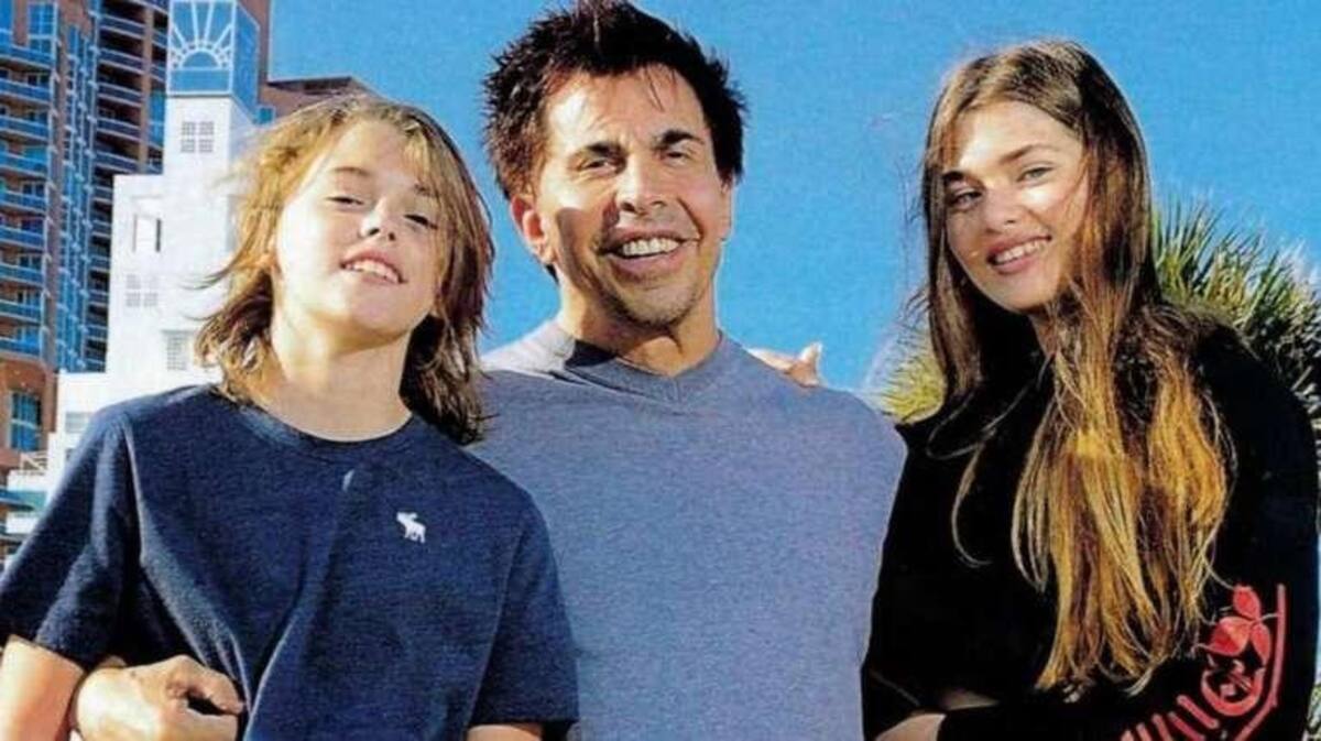 Gustavo Martínez y los hijos de Ricardo Fort