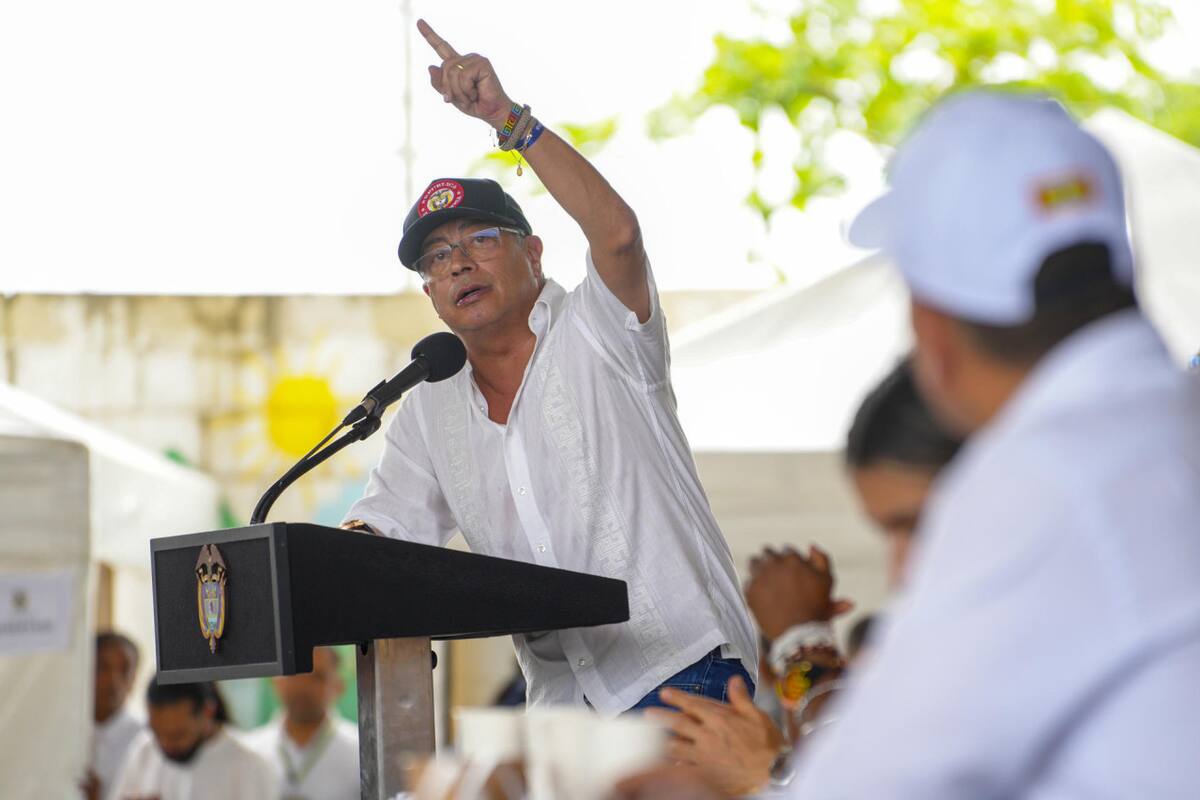 Gustavo Petro. EFE.