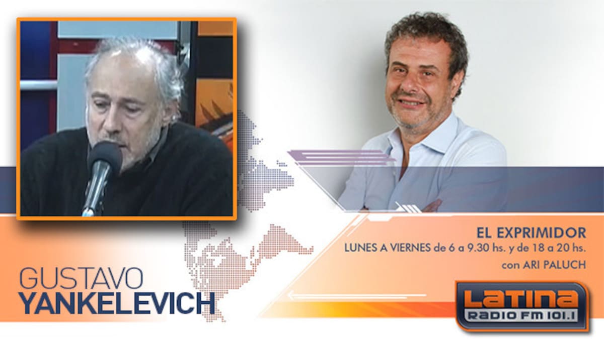 Gustavo Yankelevich habal de Romina Yan en Radio Latina - Canal 26