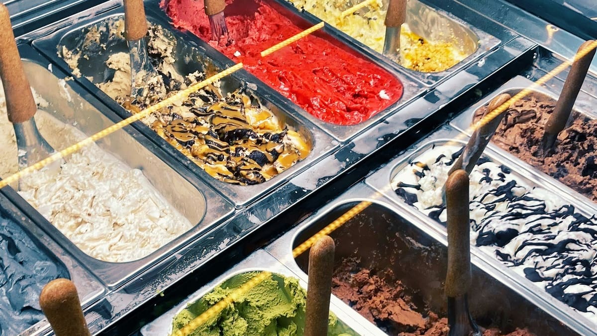 Gustos de helado.